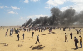 58 Palestinians killed during Great Return March protests in the Gaza Strip on 14 May 2018, as United States unlawfully relocates its embassy to Jerusalem – Al-Haq (c) 2018.