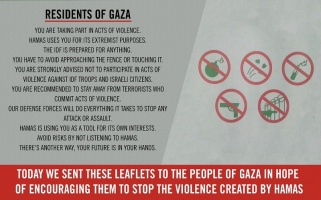 The English translation in the upper-left corner is the reverse side of the same IOF leaflet pictured in the bottom-right corner.[28]