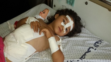 Shaima-Ibrahim-al-Masri-recovering-in-the-hospital