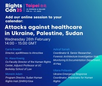 RightsCon 2025: Attacks Against Healthcare 